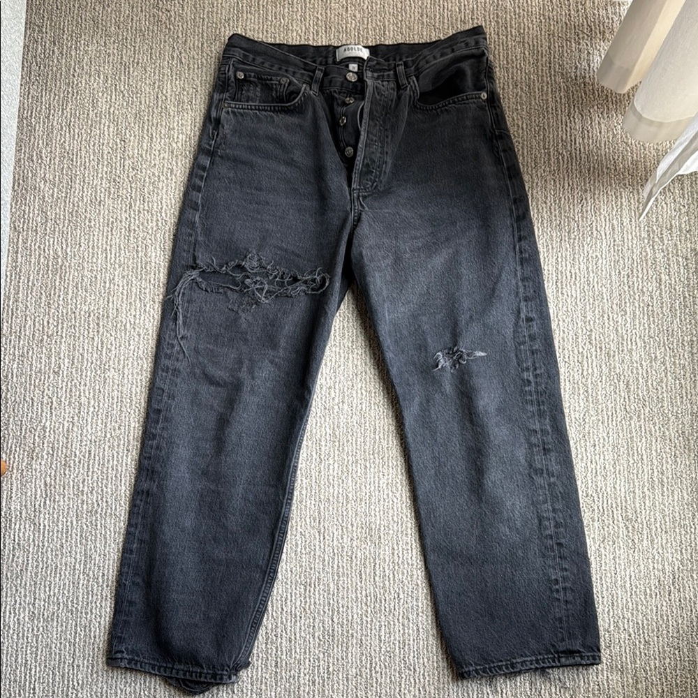 Black(faded)  denim Agolde Jeans